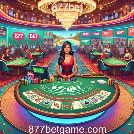Experiência Imersiva: Dealer Ao Vivo no 877bet